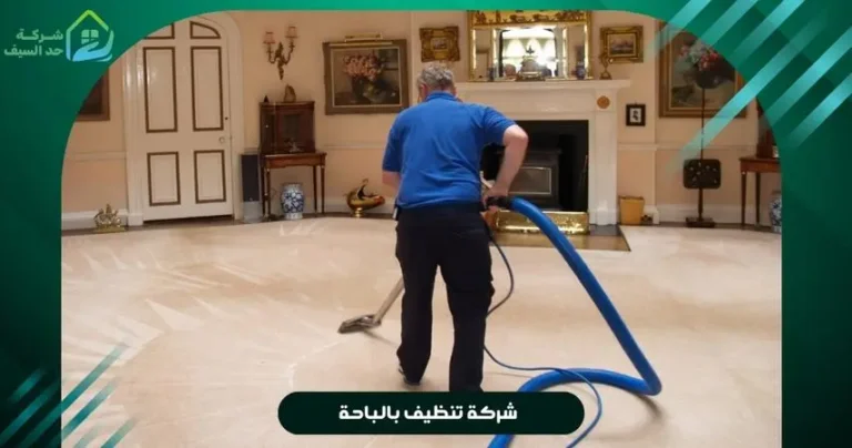 شركة تنظيف بالباحة